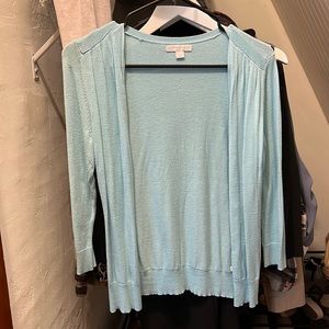 Light blue cardigan